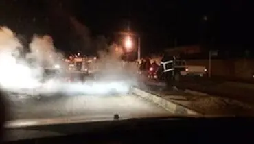 ضرب و شتم مامور آتش‌نشانی در عملیات اطفای حریق