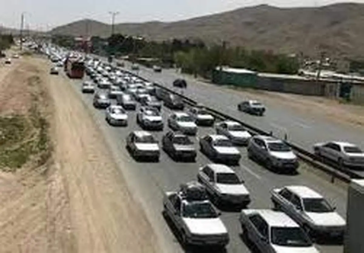 ترافیک پرحجم در محورهای مواصلاتی مازندران