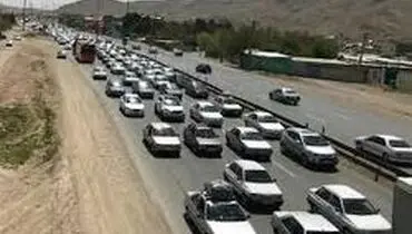 ترافیک پرحجم در محورهای مواصلاتی مازندران