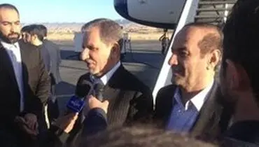 بازدید جهانگیری از مناطق سیل‌زده استان گلستان با بالگرد