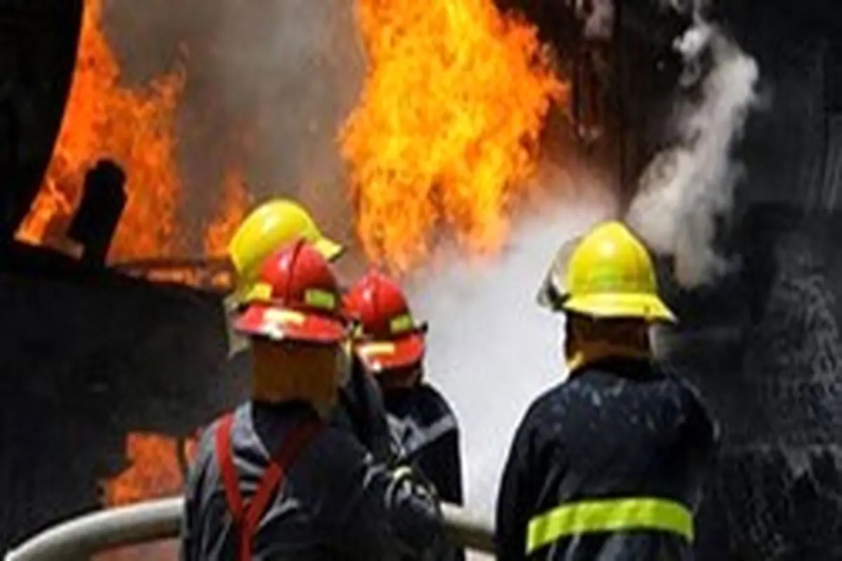 آتش‌سوزی در جمعه بازار یاسوج خاموش شد