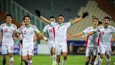 پیروزی تیم فوتبال امید ایران مقابل یمن