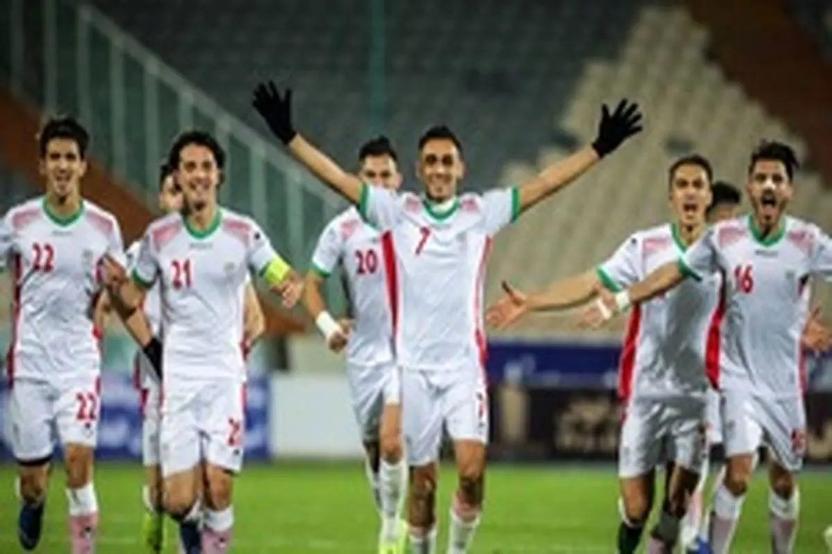 پیروزی تیم فوتبال امید ایران مقابل یمن