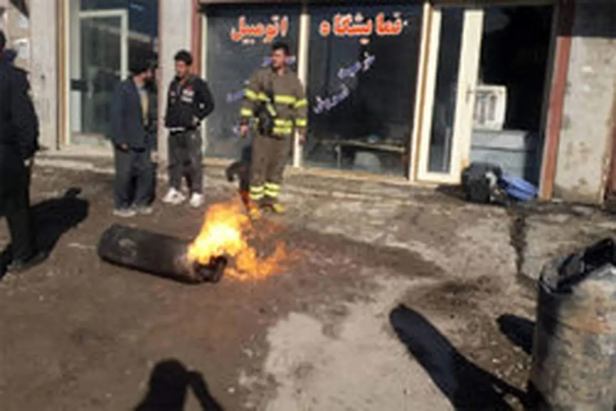 انفجار گاز در «بازارک» رباط کریم حادثه آفرید