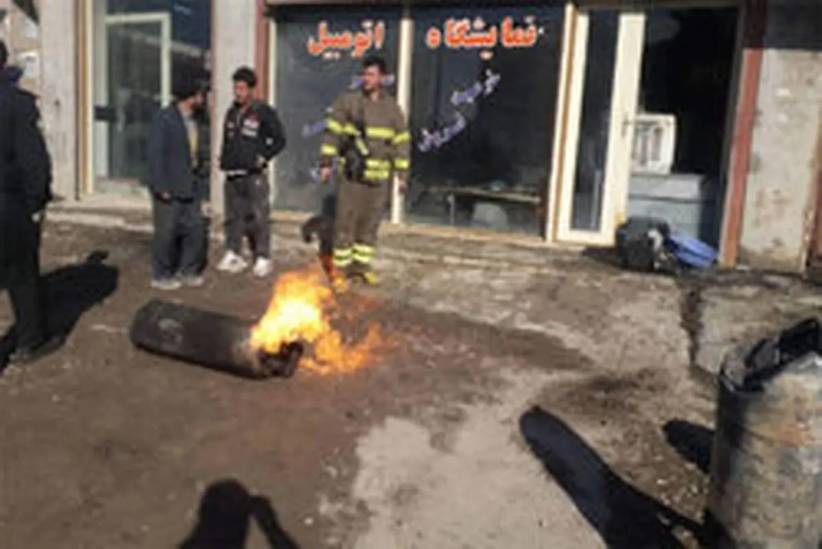 انفجار گاز در «بازارک» رباط کریم حادثه آفرید