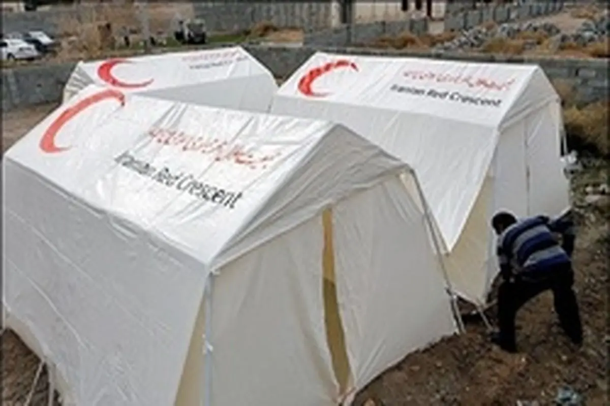 توضیح هلال احمر درباره فروش چادرهای امدادی توسط مردم