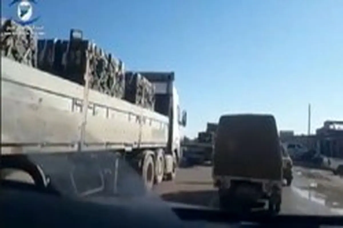 آمریکا ۶۰ کامیون تجهیزات نظامی وارد شرق سوریه کرد