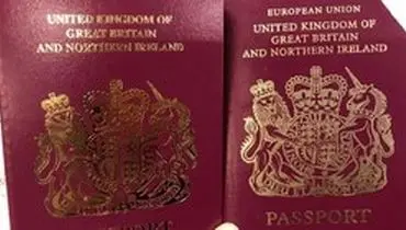 صدور گذرنامه‌های انگلیسی بدون عنوان اتحادیه اروپا