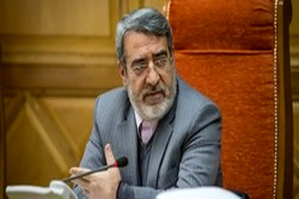 وزیر کشور: وضعیت شهر اهواز هیچ‌گونه جای نگرانی ندارد