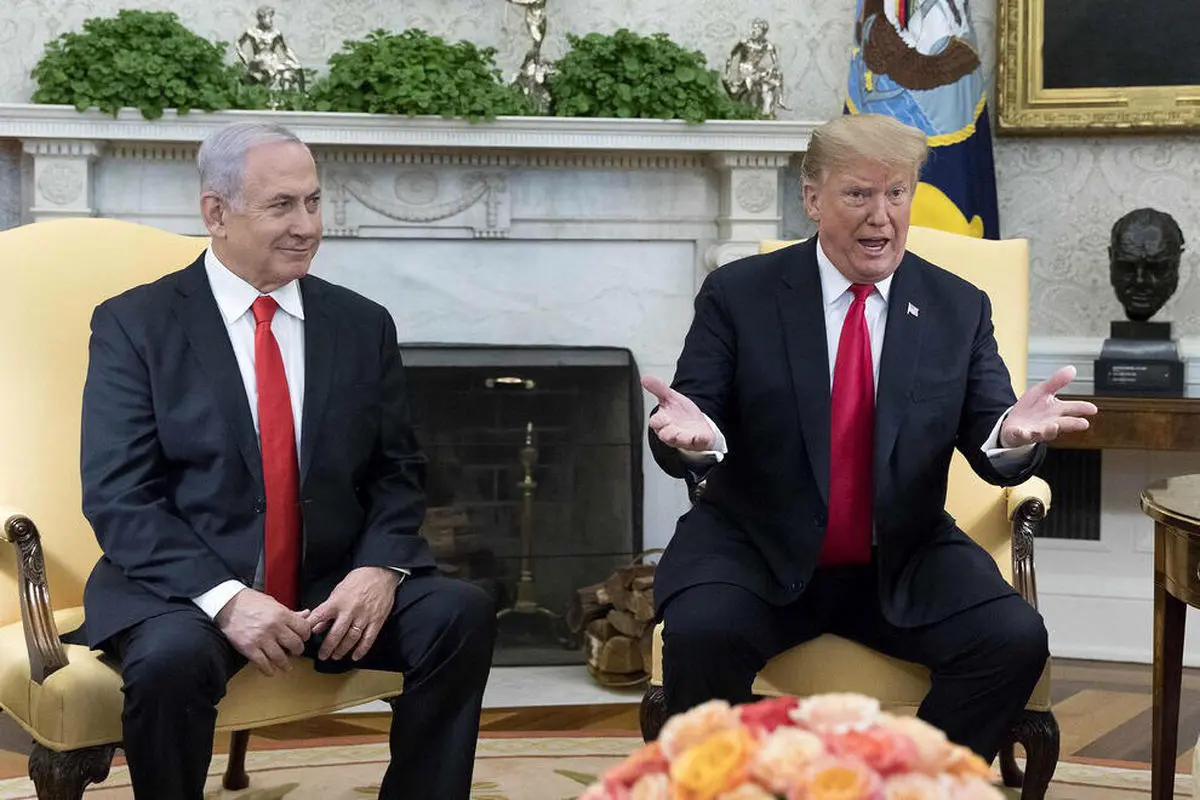 دیدار نتانیاهو و ترامپ در کاخ سفید