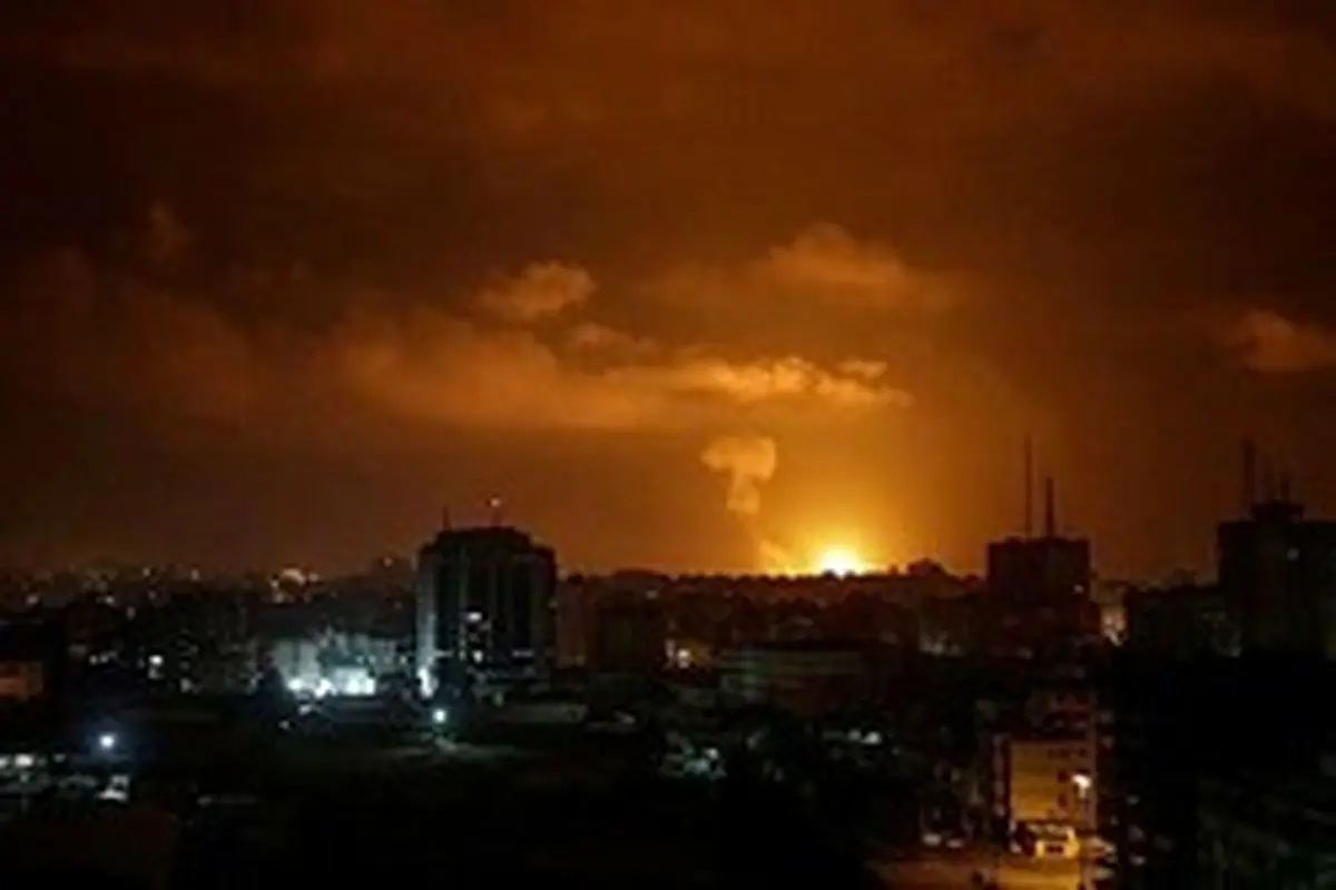 حمله هوایی ارتش اسرائیل به غزه