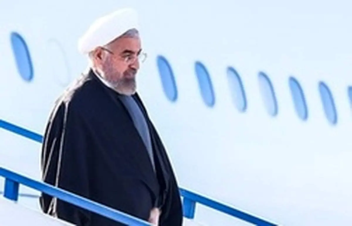 روحانی وارد استان گلستان شد