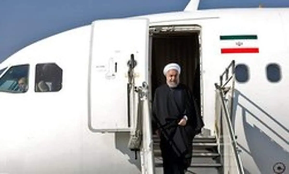 رئیسجمهوری برای بازدید از مناطق سیلزده وارد مازندران شد