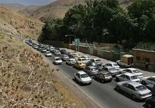 جاده هراز مسدود شد + جزئیات