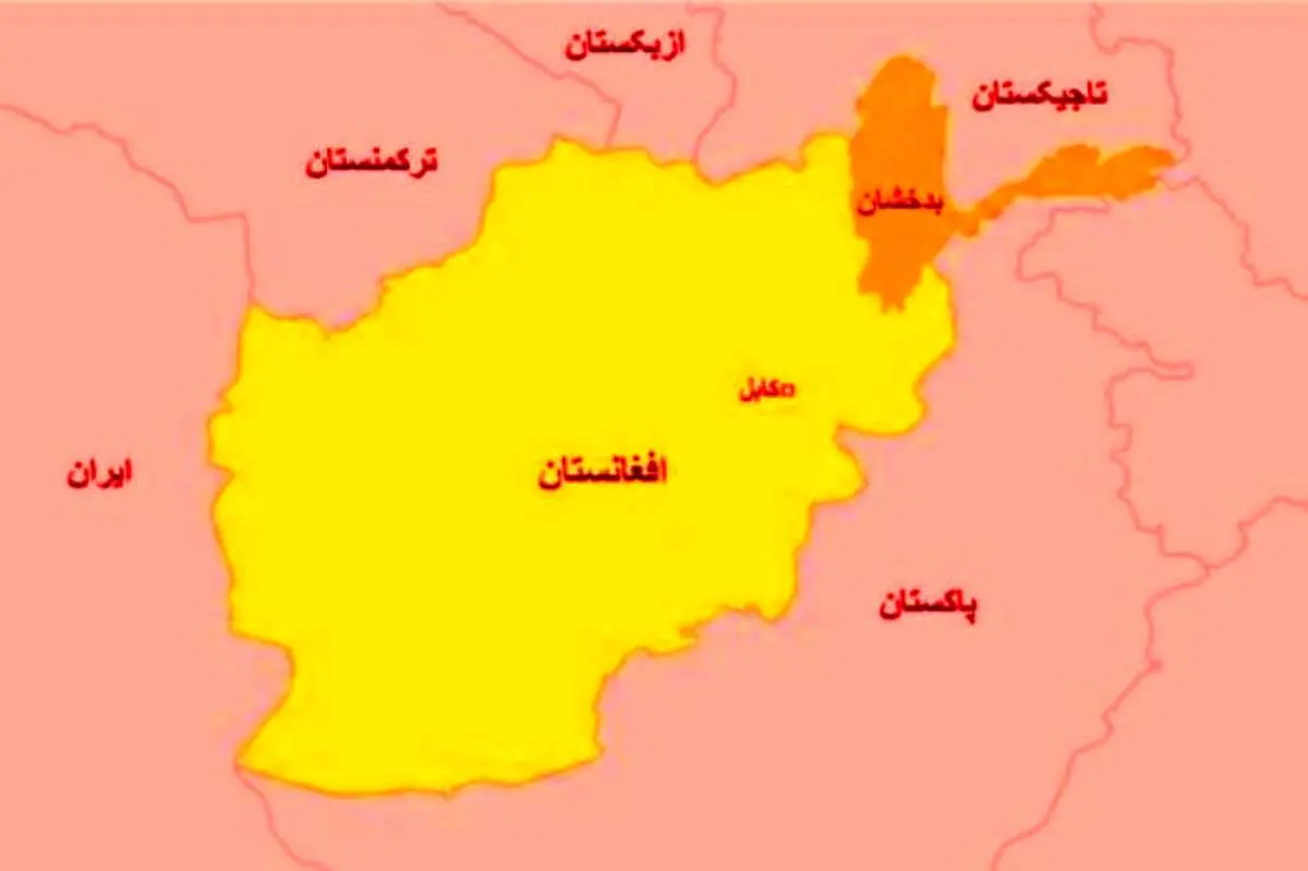 شهرستان «ارغنجخواه» استان بدخشان در افغانستان سقوط کرد