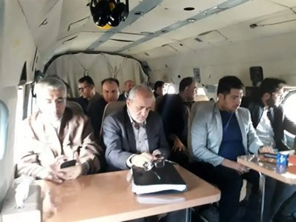 وزیر نیرو بازدیداز سد‌های خوزستان برای کنترل سیلاب را آغاز کرد