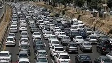 آخرین وضعیت ترافیکی راه‌ های کشور