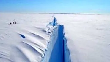 کوه یخ غول پیکر در مرحله نهایی جدایی از قطب جنوب