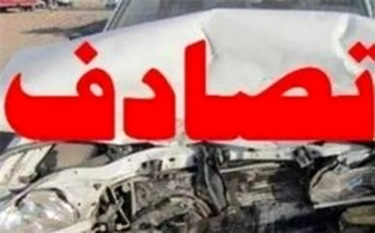 تصادف زنجیرهای و حریق در اتوبان تهران ساوه +عکس