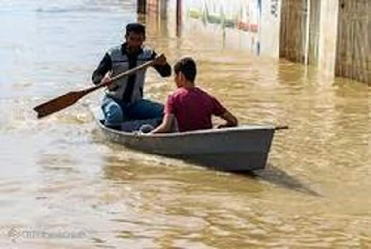 خطر سیل از شهر اهواز رفع شد