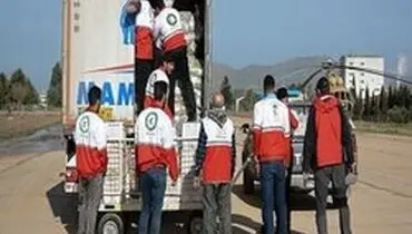 پاسخ هلال احمر به حاشیه‌ها در خصوص نحوه توزیع چادر در مناطق سیل‌زده