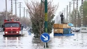 آبگرفتگی معابر در نیمه شرقی کشور