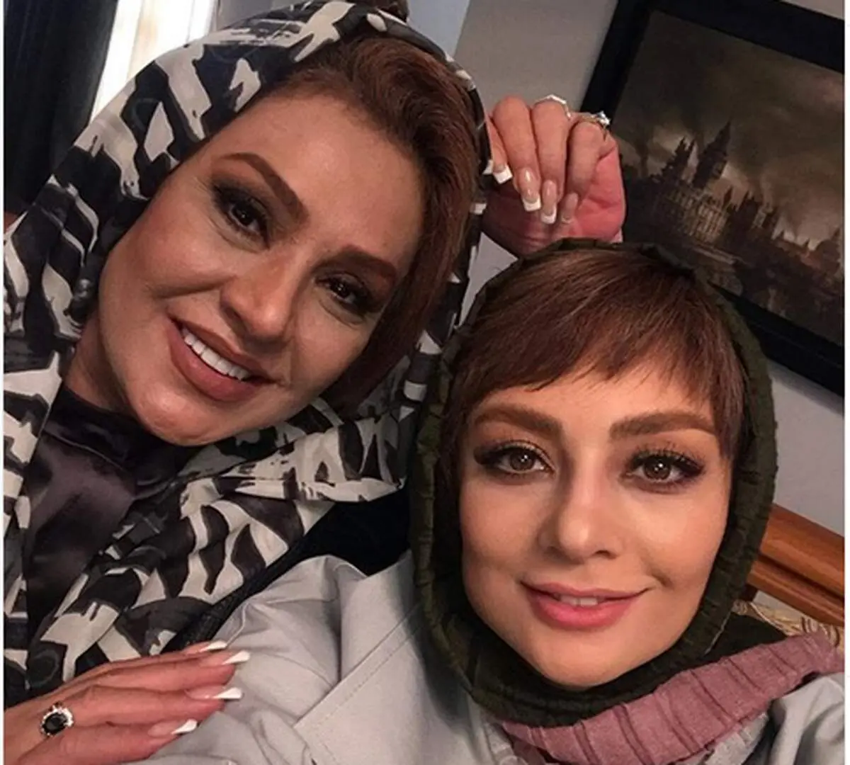 نسرین مقانلو و یکتا ناصر