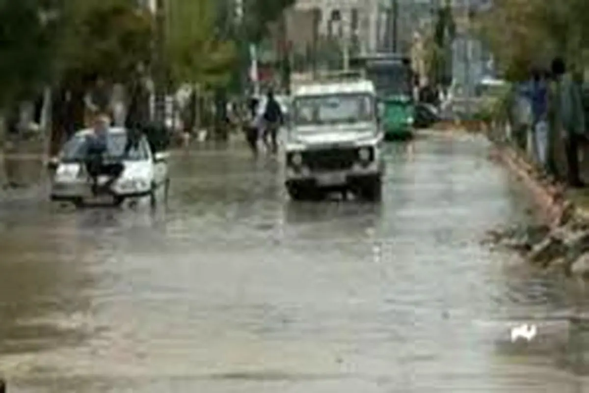 بارش شدید باران در ۳ استان