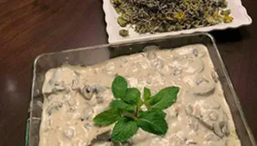 طرز تهیه خوراک زبان با سس قارچ