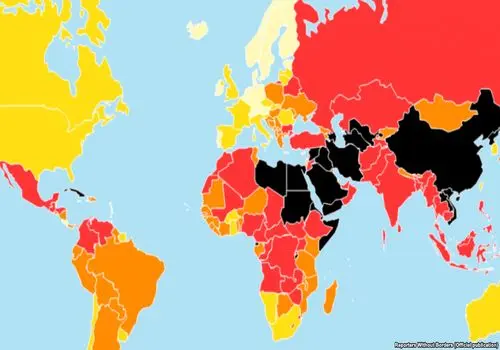 برخورد قاطع پلیس با هنجارشکنان مراسم روزنامه نگاری