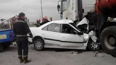 چهار عضو یک خانواده در سانحه رانندگی جان باختند