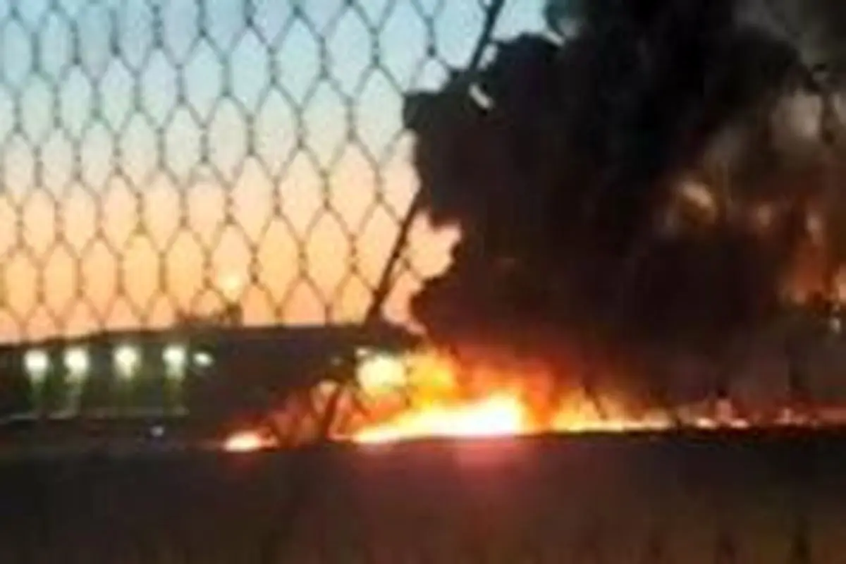 هواپیمای مسافربری در کالیفرنیا سقوط کرد