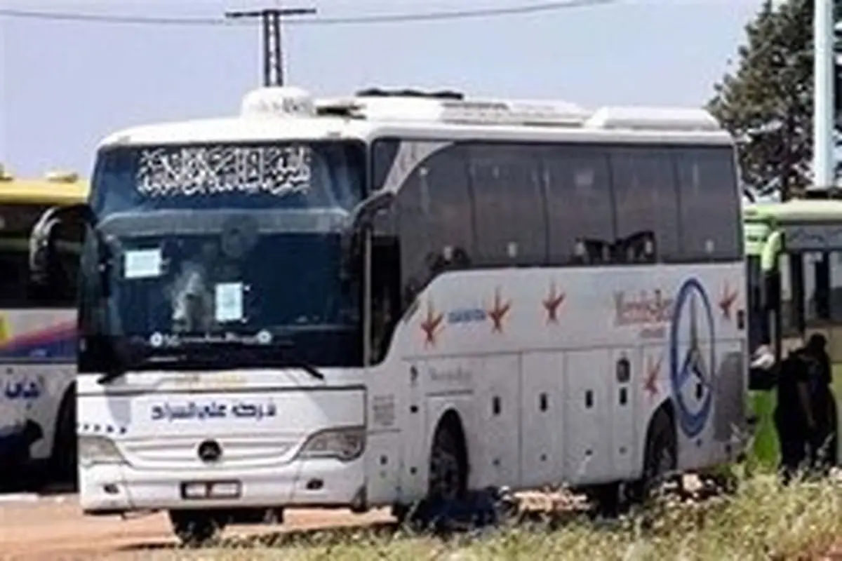 اولین اتوبوس‌های حامل زائران عراقی پس از ۵ سال به سوریه رسید