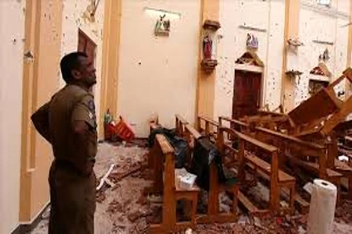 تصاویر دوربین‎‌های مداربسته از بمب‌گذار کلیسای سریلانکا