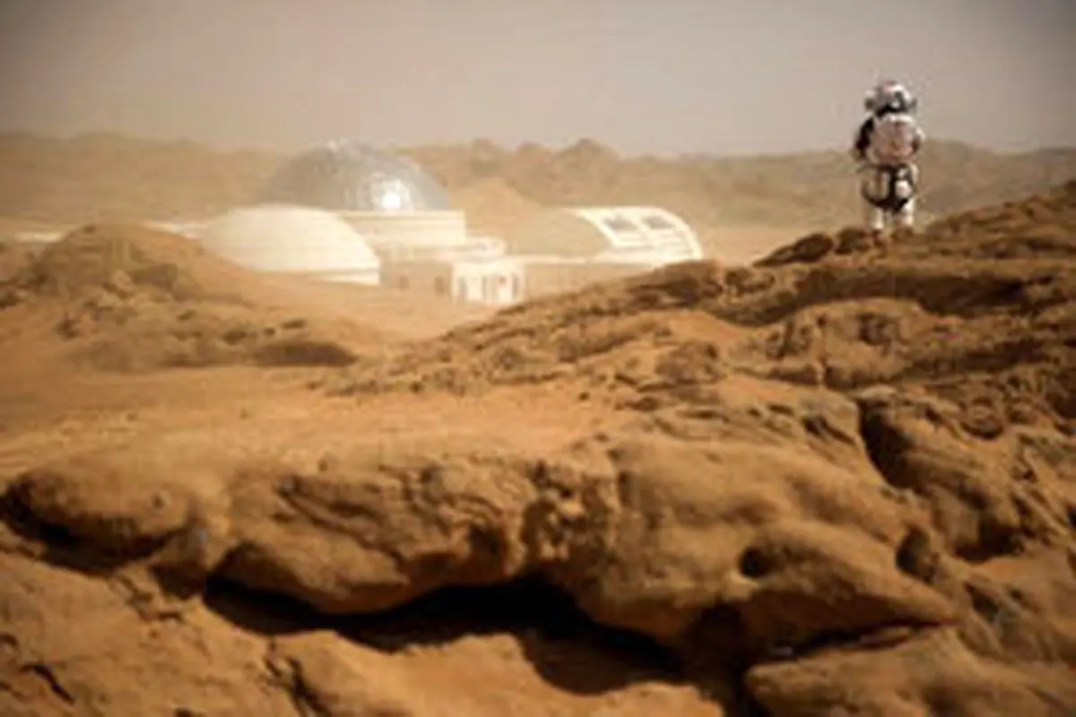 چین مریخ مصنوعی ساخت+عکس