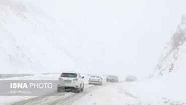 محورهای پنج استان برفی است