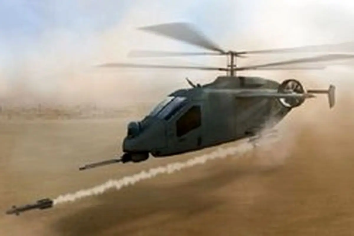 تولید هلیکوپتر نظامی هوشمند با پره‌های تاشو