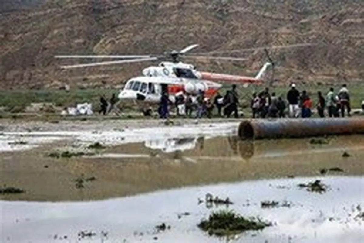 ۳۸۴ سورتی پرواز برای انتقال مصدومان سیل‌ لرستان