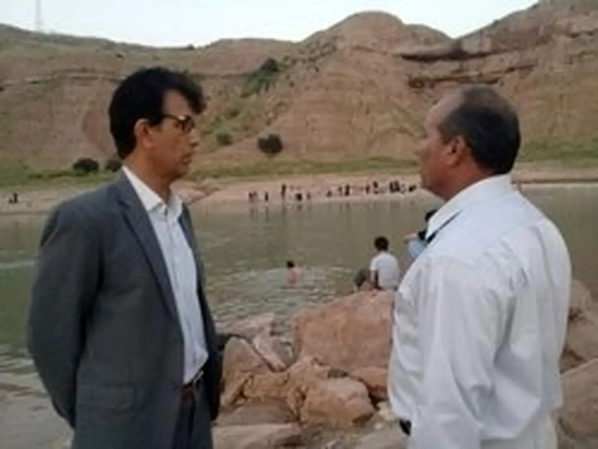 یک جوان دهلرانی غرق شد و جسدش پیدا نشد