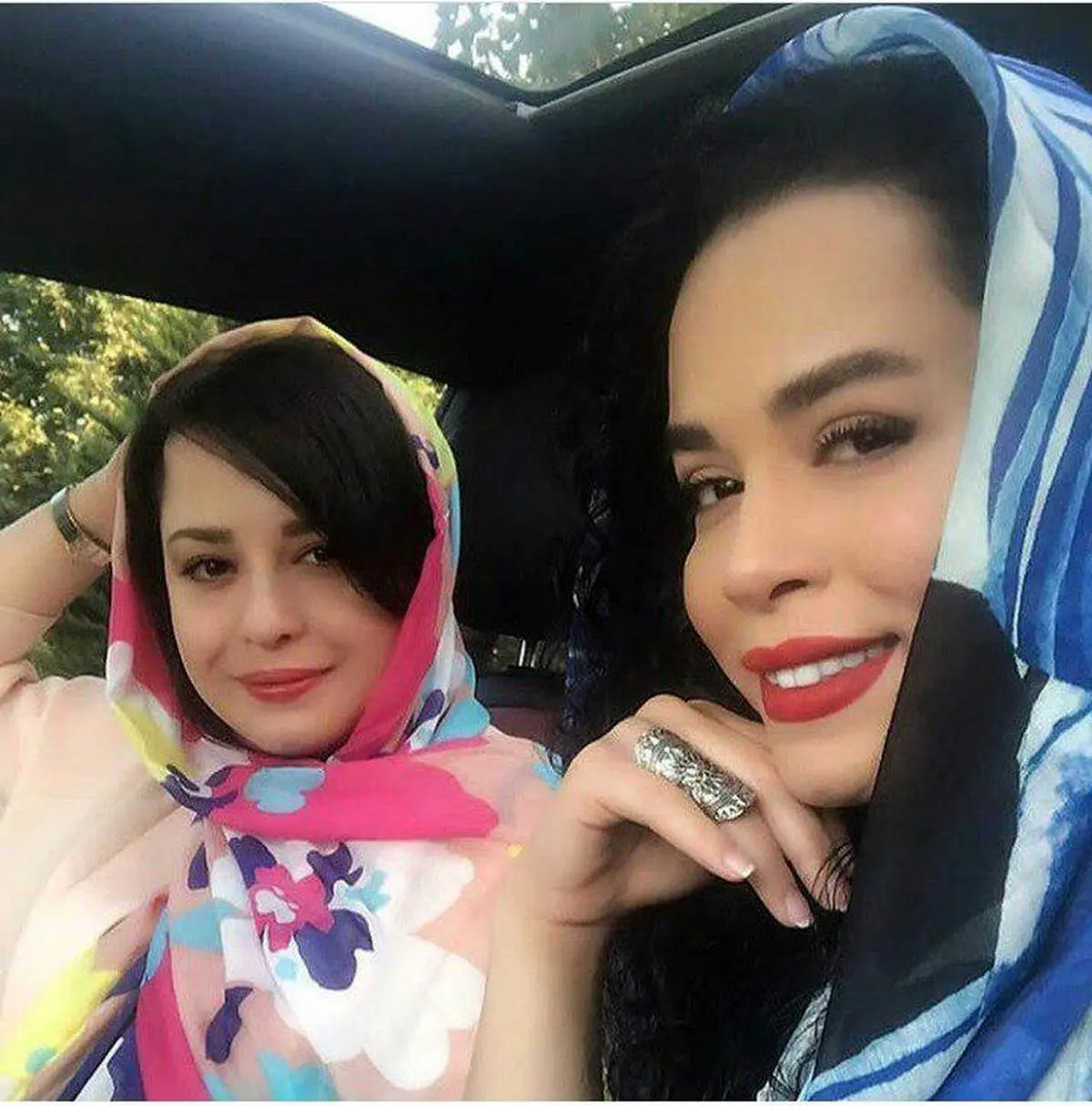 مهراوه و ملیکا شریفی نیا