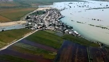 رهاسازی سیلاب عظیم در بیابان‌های خوزستان