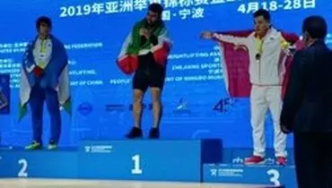 علی هاشمی صاحب یک طلا و یک برنز شد