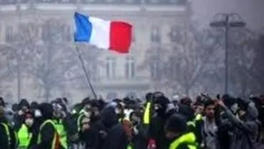 درگیری پلیس فرانسه با جلیقه زرد‌ها در استراسبورگ
