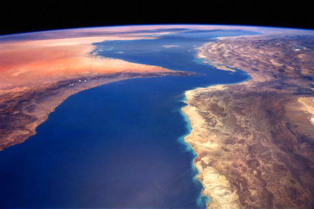 تصویرى زیبا از خلیج فارس