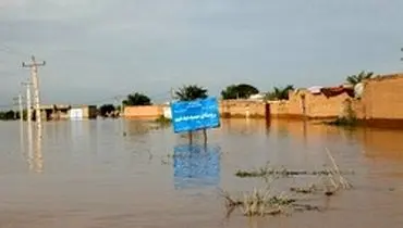 فروکش سیلاب در بخش مرکزی اهواز