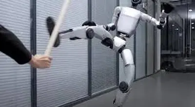 ربات رزمی‌کار استادش را غافلگیر کرد +فیلم