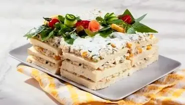 طرز تهیه کیک مرغ خوشمزه مجلسی
