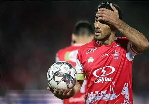 حضور وحید امیری در پرسپولیس + عکس