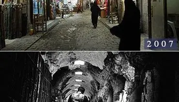 تصاویری از "سوریه" قبل از جنگ و بعداز جنگ
