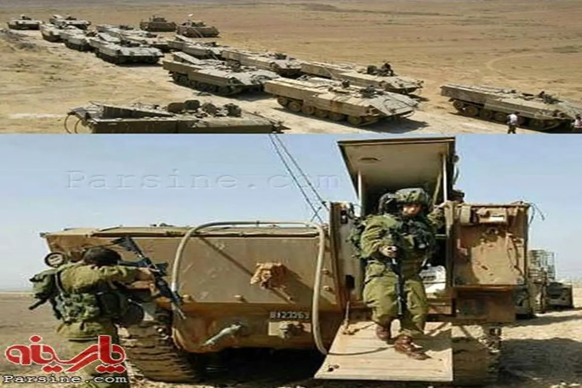 عکس:تبدیل تانک های غنیمتی اعراب به نفربر توسط اسرائیل